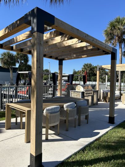 outdoor patio space