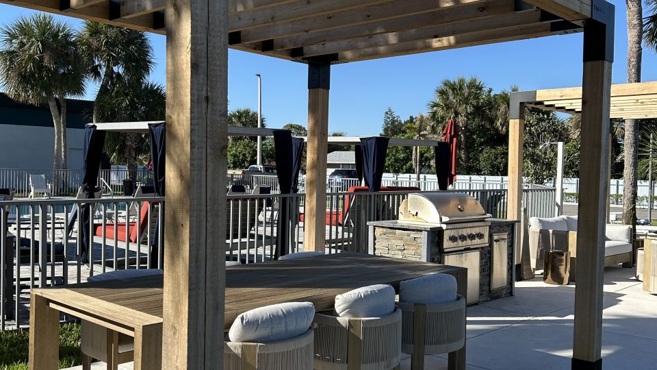 outdoor patio space